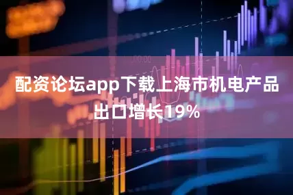 配资论坛app下载上海市机电产品出口增长19%